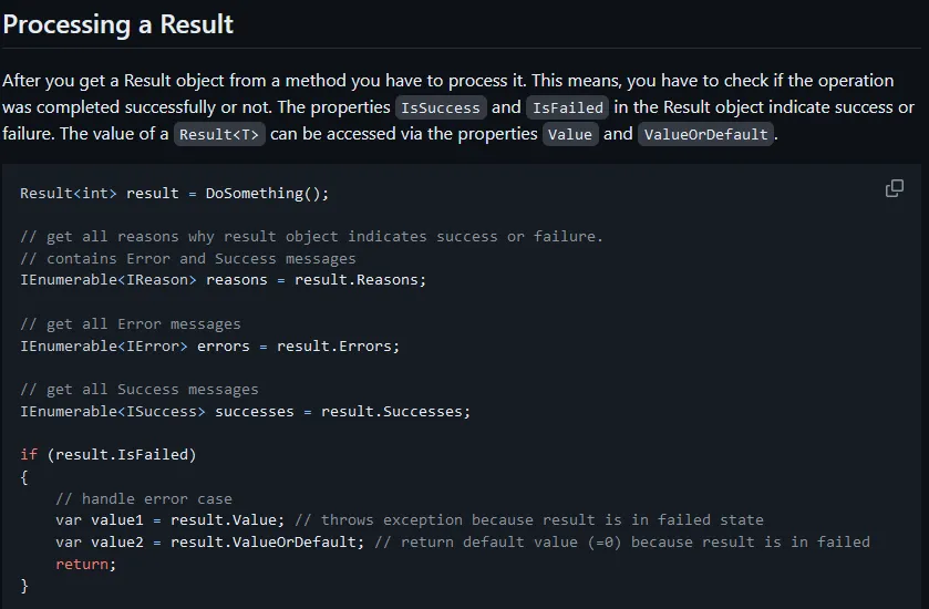 Example from GitHub repo